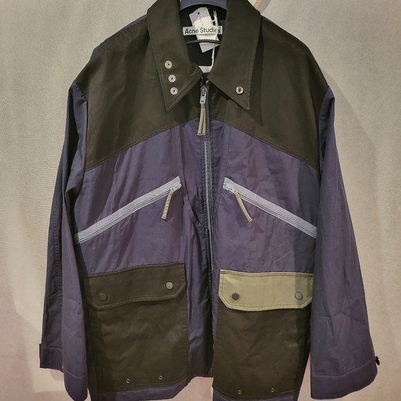 ACNE STUDIOS Water-Repellent Cotton Jacket - Picture 3 of 8